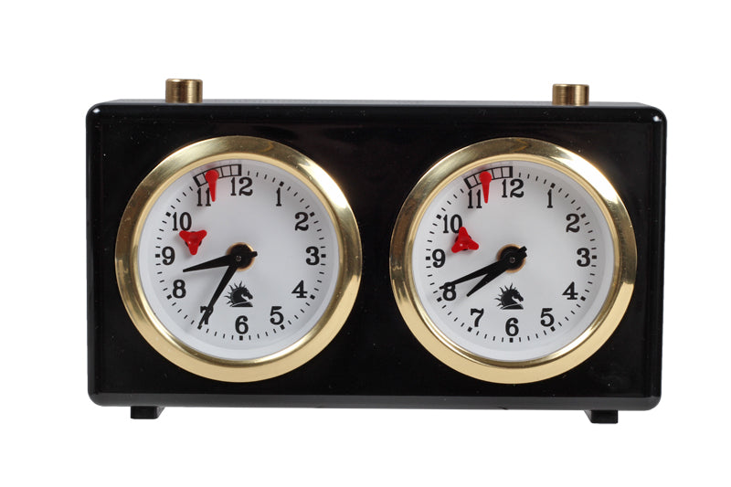 Pendule BHB de tournoi, boîtier en plastique noir, de petite taille - Pendule traditionnelle mécanique - d97d362e83fd0e3a56109f6b3af9bca7