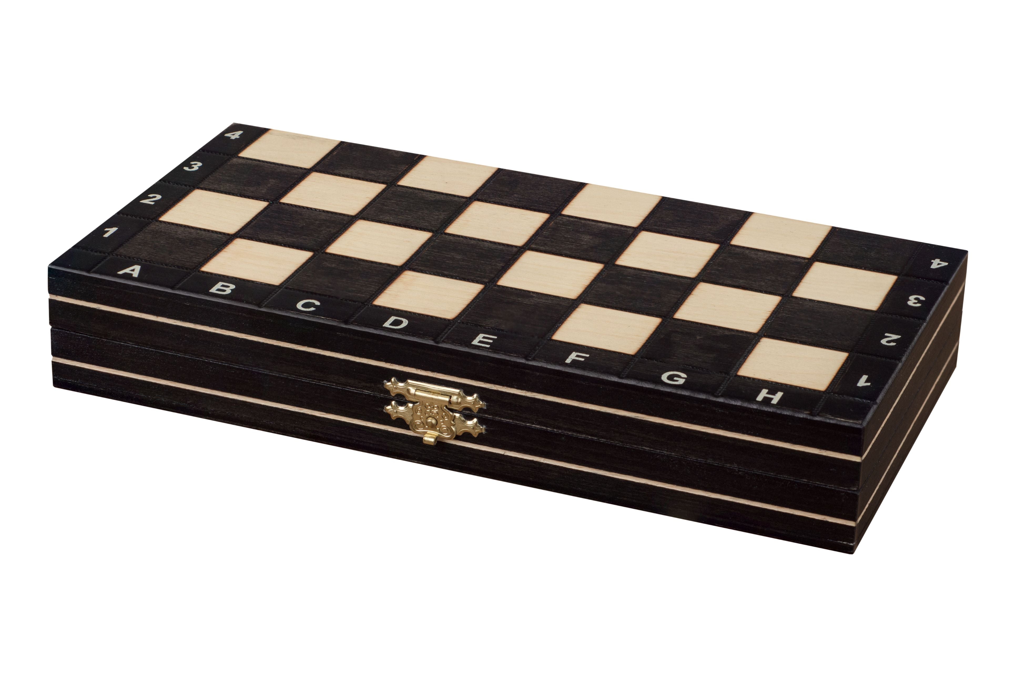 ÉCHECS D'ÉCHECS MAGNÉTIQUE EN BOIS - NOIR - 7cecc10e81e107020b9aac5a5adc8918