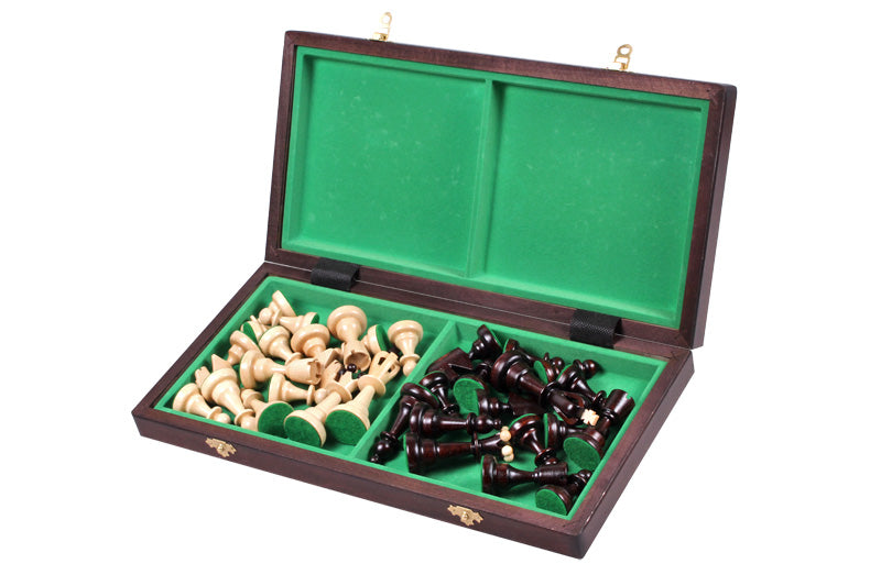 Jeu d'échecs d'AS en bois de charme, de taille moyenne (41 x 41cm) - Ensemble Complet - e35832a07f880bf97723b5508b2c1cb6