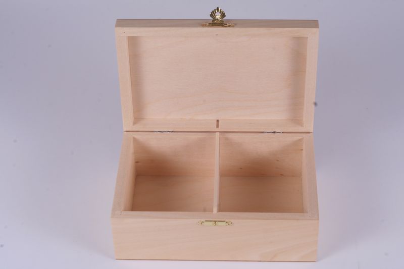 Boîte de rangement en bois clair pour pièces d'échecs de taille 4 (un roi de 78-80 mm) - Boîte de rangement en bois clair pour pièces d'échecs de taille 4 (un roi de 78-80 mm)
