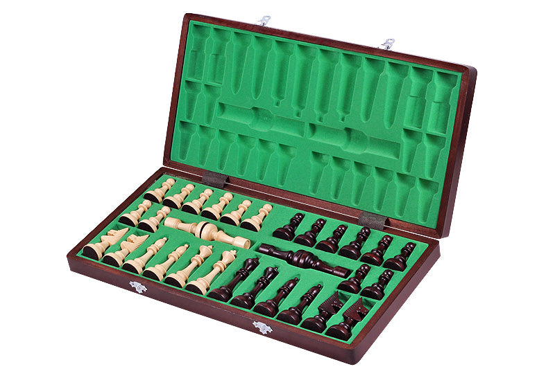 Jeu d'échecs DE CLUB en bois de charme, de grande taille (48 x 48cm) - Ensemble Complet - b8b55fda398ecf9dbbd522ceb9279637