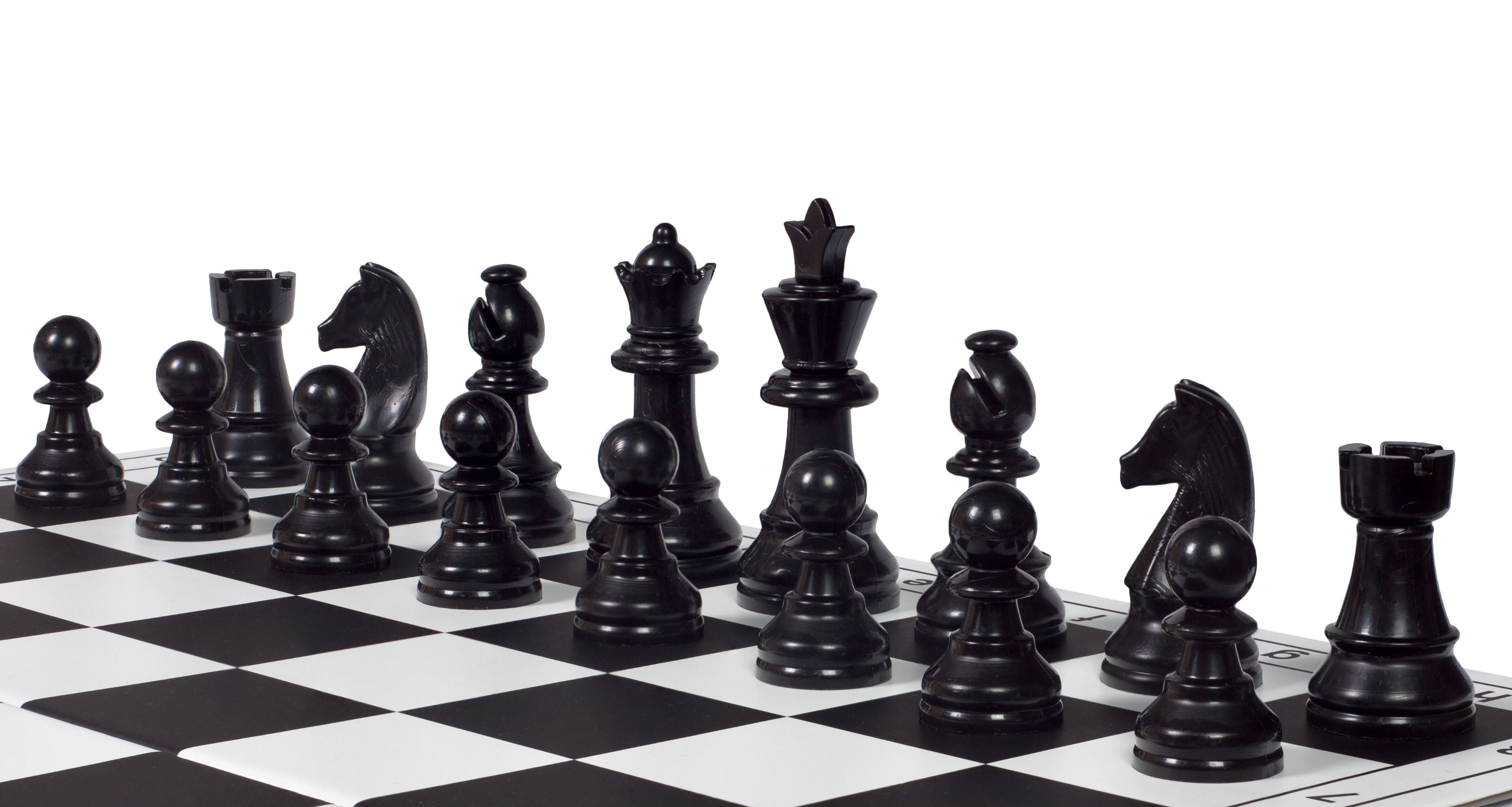 Chiffres d'échecs Staunton 6, plastique (roi 95 mm) - 0033215b5ebb39d5a7fbab2430da948f