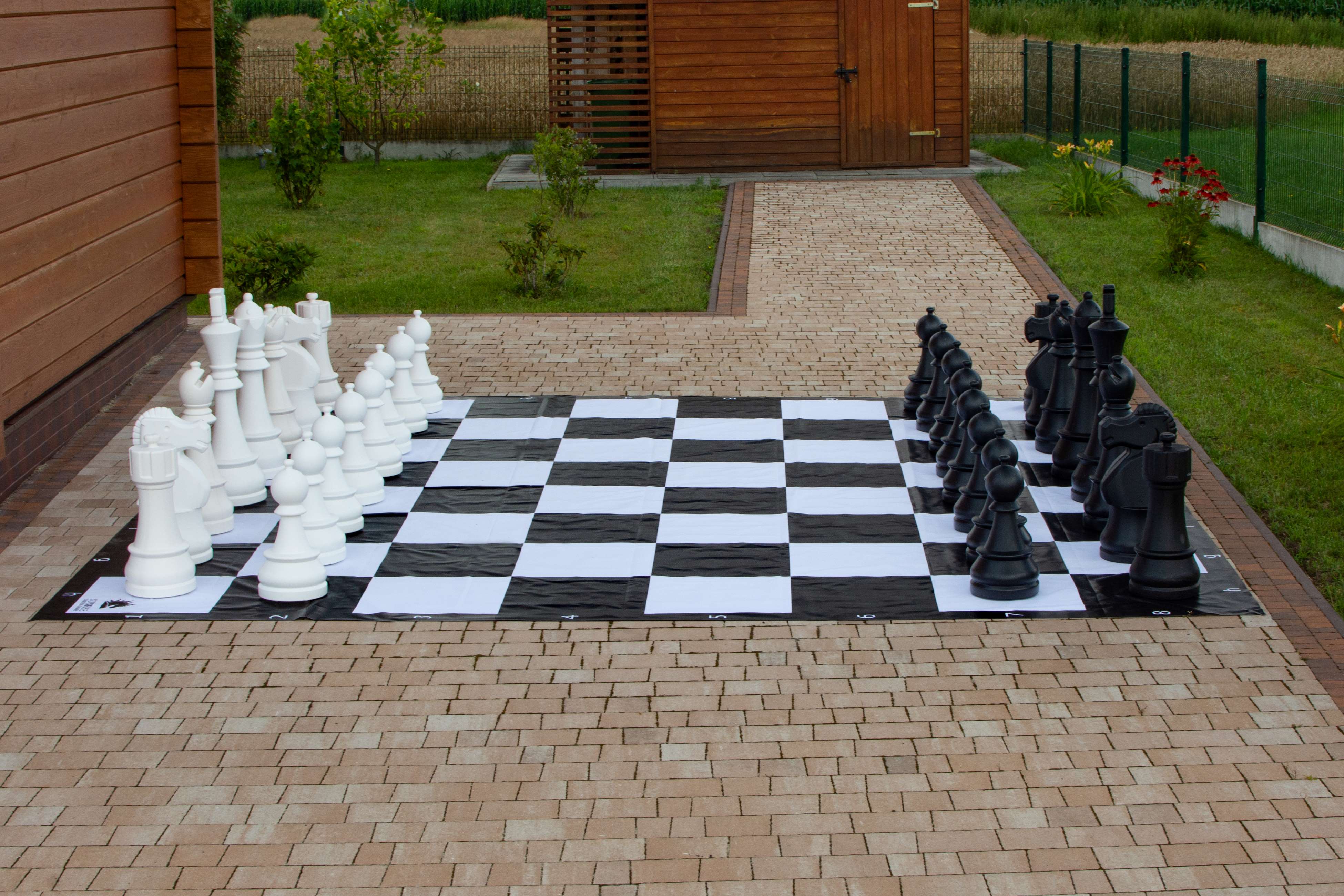 Giant chess pieces (king height 90 cm) - Giant chess pieces (king height 90 cm)