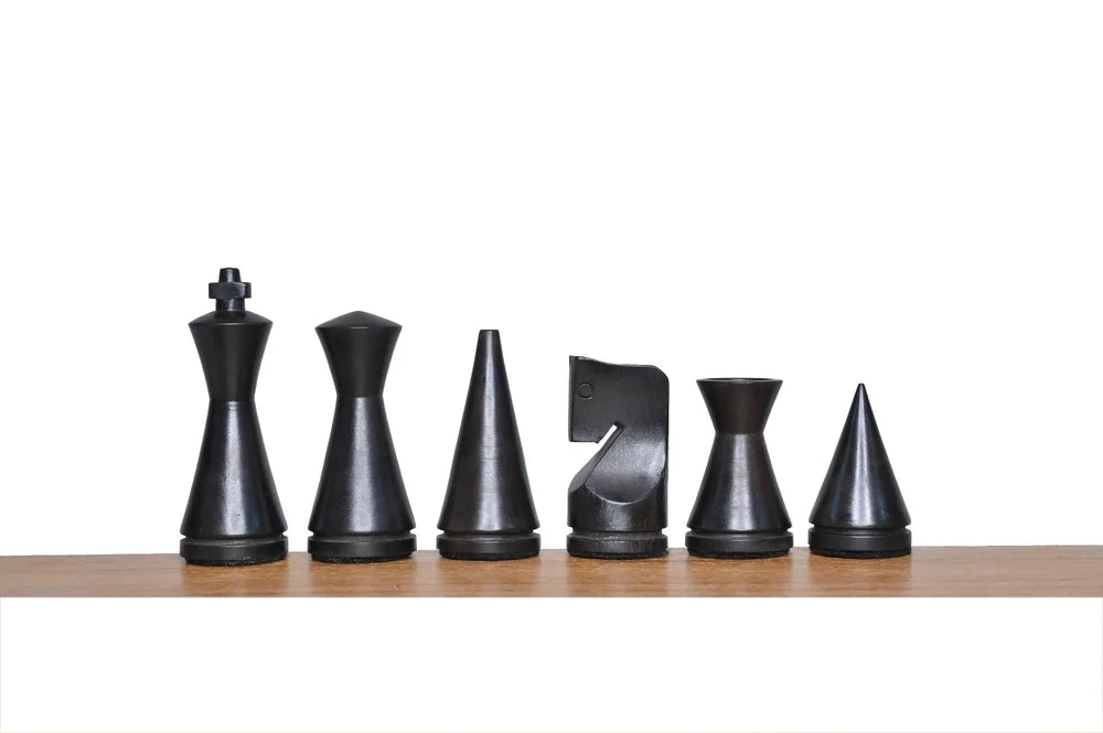 Pièces d'échecs Modern Staunton en bois de buis naturel et teinté - set de pièces de Taille 3,00'' - a603651031cdd2c75bd4b7f2f4404f75