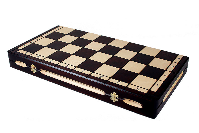 Jeu d'échecs sculpté de grande taille ROYAL LUX (65 x 65 cm) - Jeu d'échecs sculpté de grande taille ROYAL LUX (65 x 65 cm)
