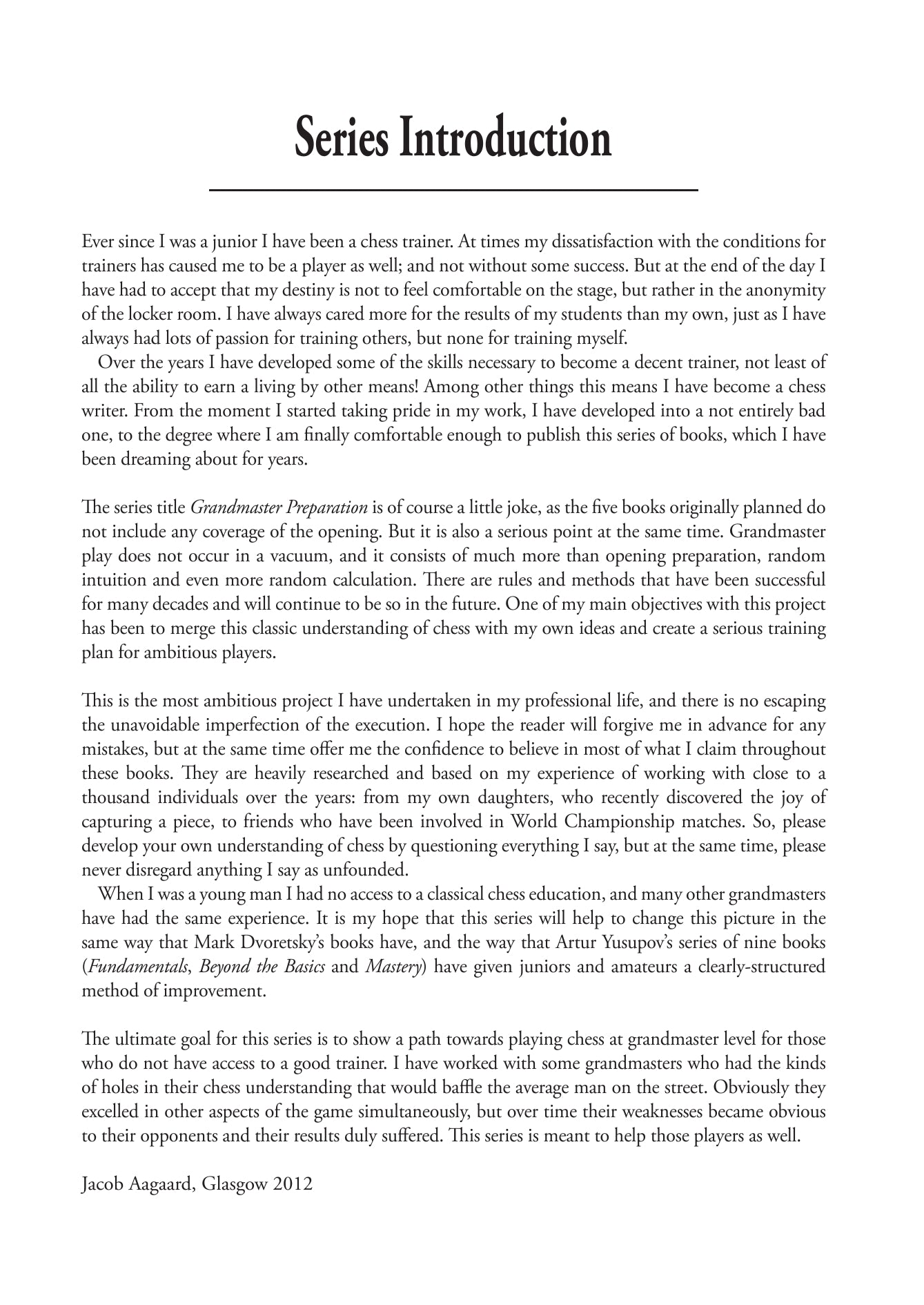 Préparation Grand Maître - Calcul (2e édition) par Jacob Aagaard (relié) - Préparation Grand Maître - Calcul (2e édition) par Jacob Aagaard (relié)