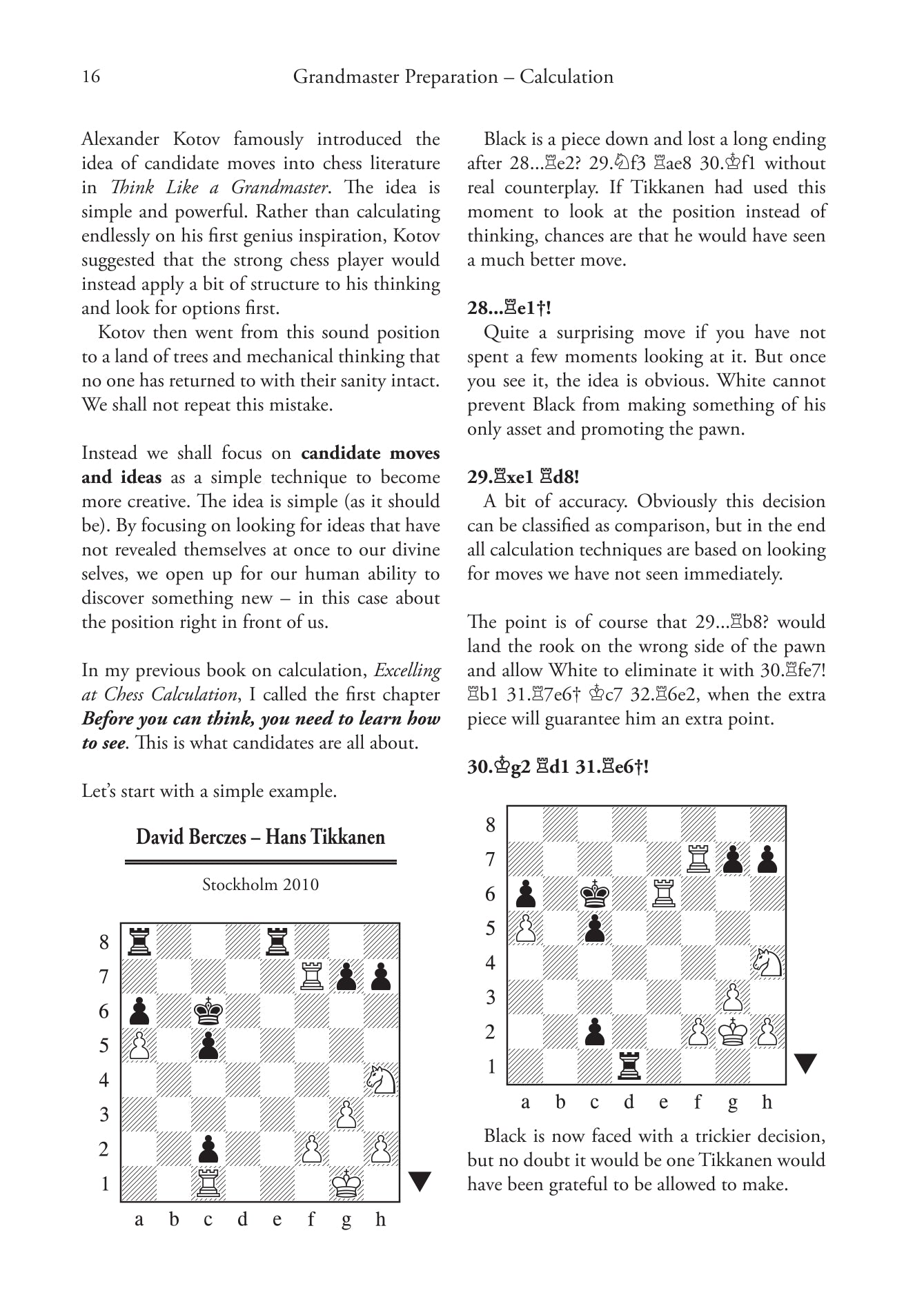 Préparation Grand Maître - Calcul (2e édition) par Jacob Aagaard (relié) - Préparation Grand Maître - Calcul (2e édition) par Jacob Aagaard (relié)