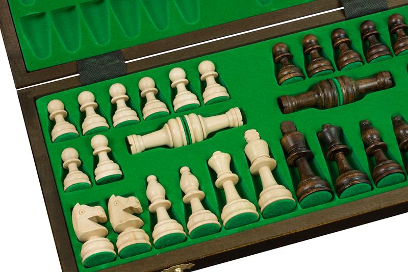Jeu d'échecs OLYMPIQUE en bois de charme, de grande taille (41 x 41cm) - Ensemble Complet - 8eb5d3bfcf51485d3d05c697e6b2f225