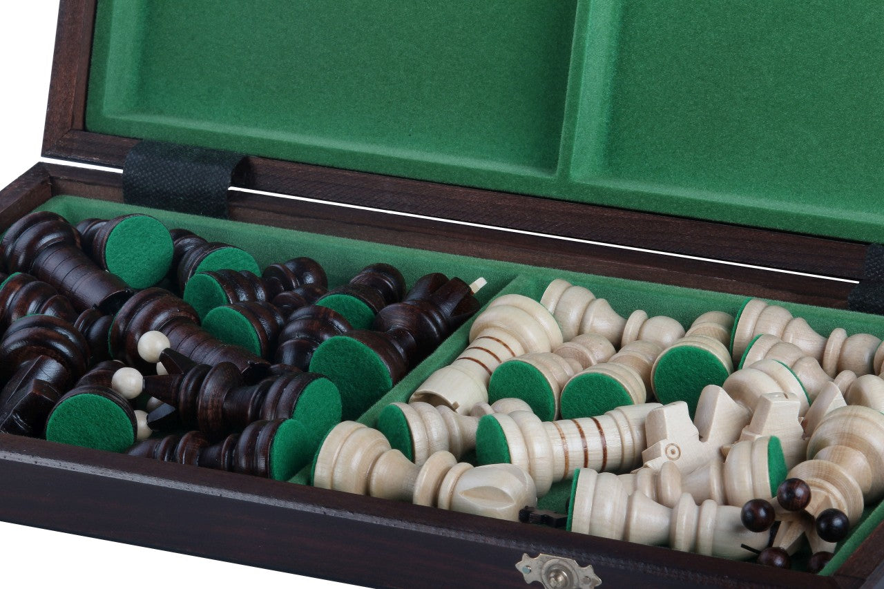 Jeu d'échecs PERLE en bois de charme, de grande taille (42 x 42cm) - Ensemble Complet - 9237f56d186a24103be5e07ef4127b66