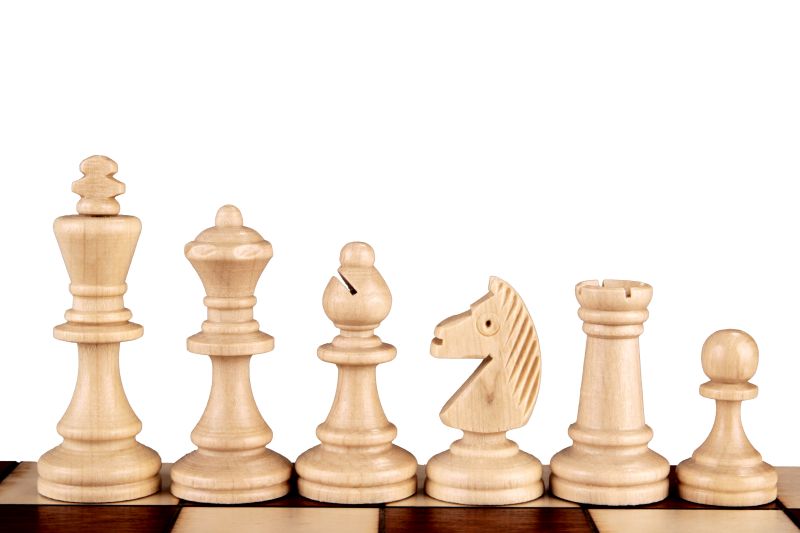 Jeu d'échecs MAGNETIQUE en bois de charme, pliant, de grande taille (35 x 35cm) - Ensemble Complet - a22b4efcaf71da978490ea66dec2d937