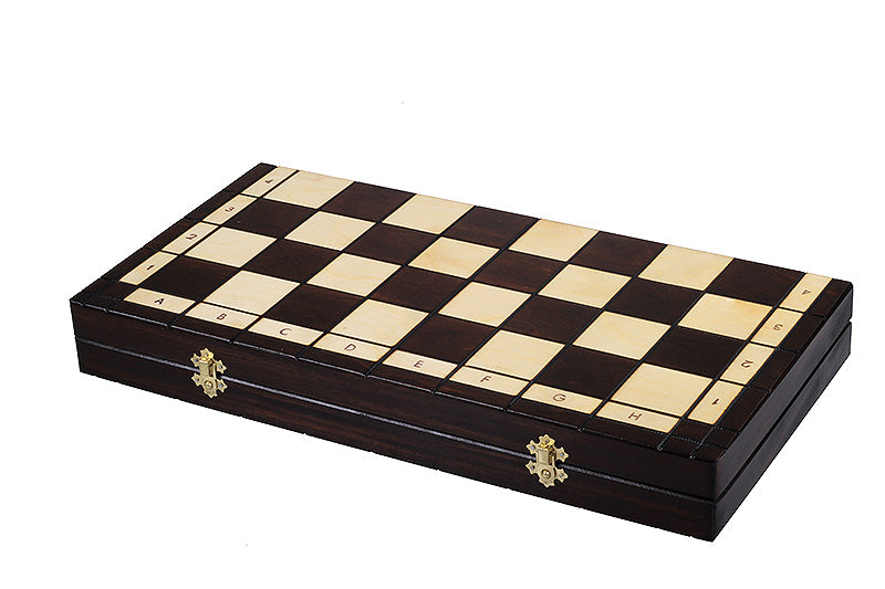 Jeu d'Echecs BESKID en bois de charme, de grande taille (49 x 49cm) - Ensemble Complet - Jeu d'Echecs BESKID en bois de charme, de grande taille (49 x 49cm) - Ensemble Complet