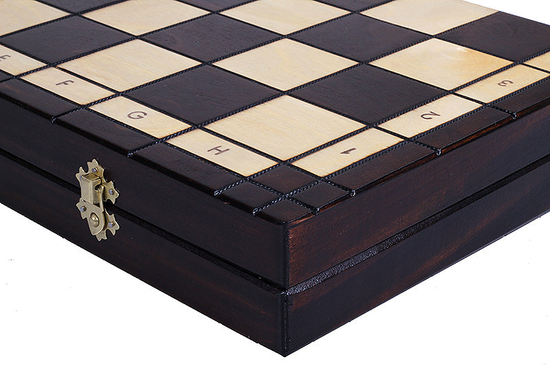 Jeu d'Echecs BESKID en bois de charme, de grande taille (49 x 49cm) - Ensemble Complet - Jeu d'Echecs BESKID en bois de charme, de grande taille (49 x 49cm) - Ensemble Complet