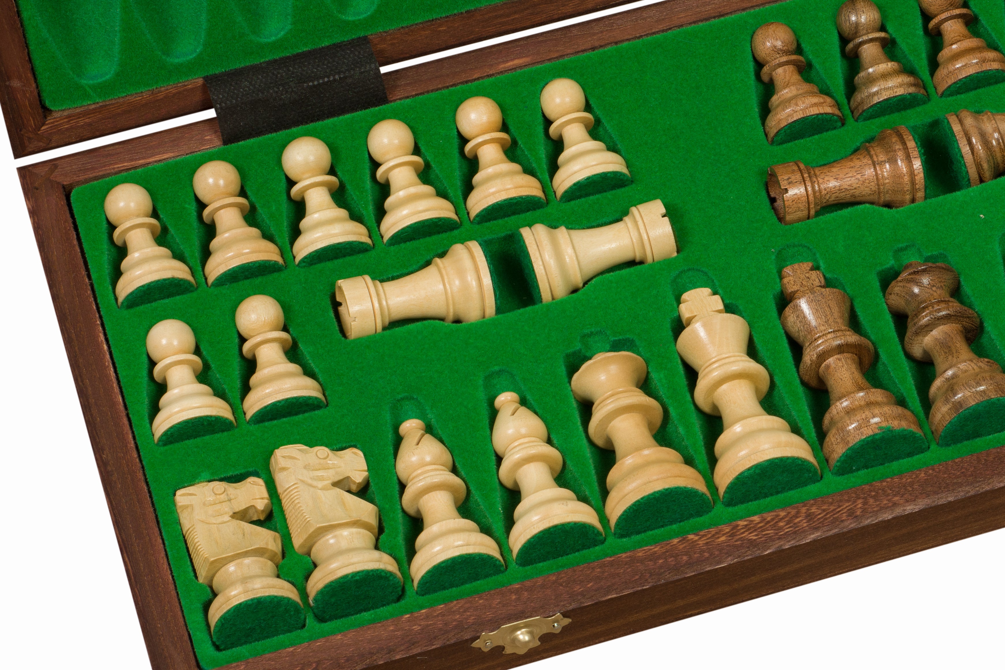 Jeu d'échecs de tournoi avec les pièces French en bois d'acacia de taille 4 (40x40cm) - L'ensemble complet - 66927d8fda6e95e75177f6728b230bbf