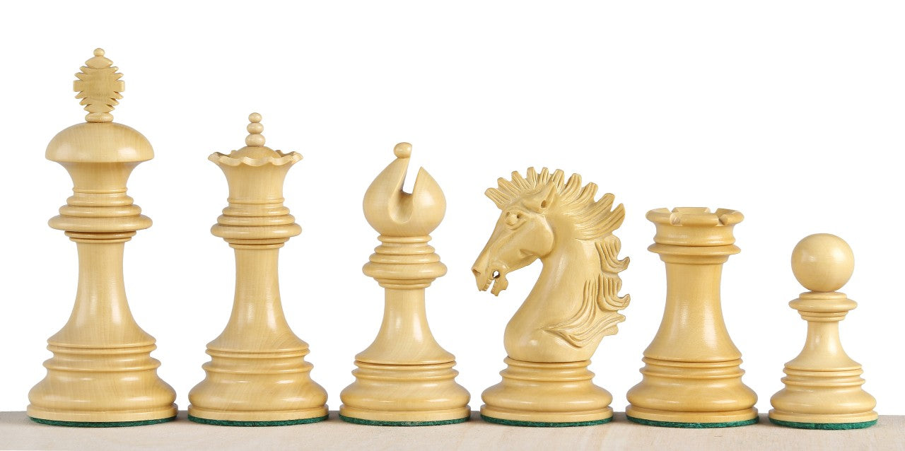 Pièces d'échecs Sunrise en bois de padouk et de buis - Taille 3,75'' - 94a454fe3b51f5525d43dbc0974a058e