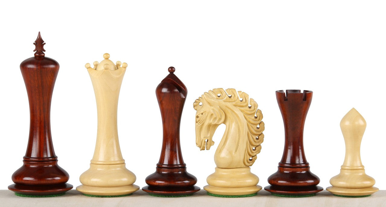 EMPIRE REDWOOD 4,25" chess pieces - EMPIRE REDWOOD 4,25" chess pieces