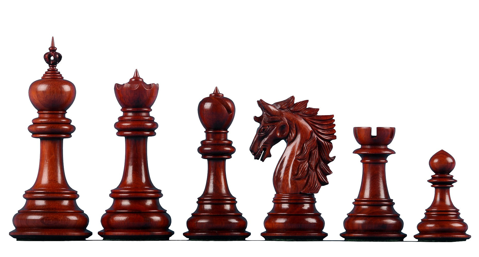 Pièces d'échecs Dubliner Montgoy Padouk en bois de padouk et de buis - Taille 5,00'' - 5fd41020dffb8680813624ee828d8bea