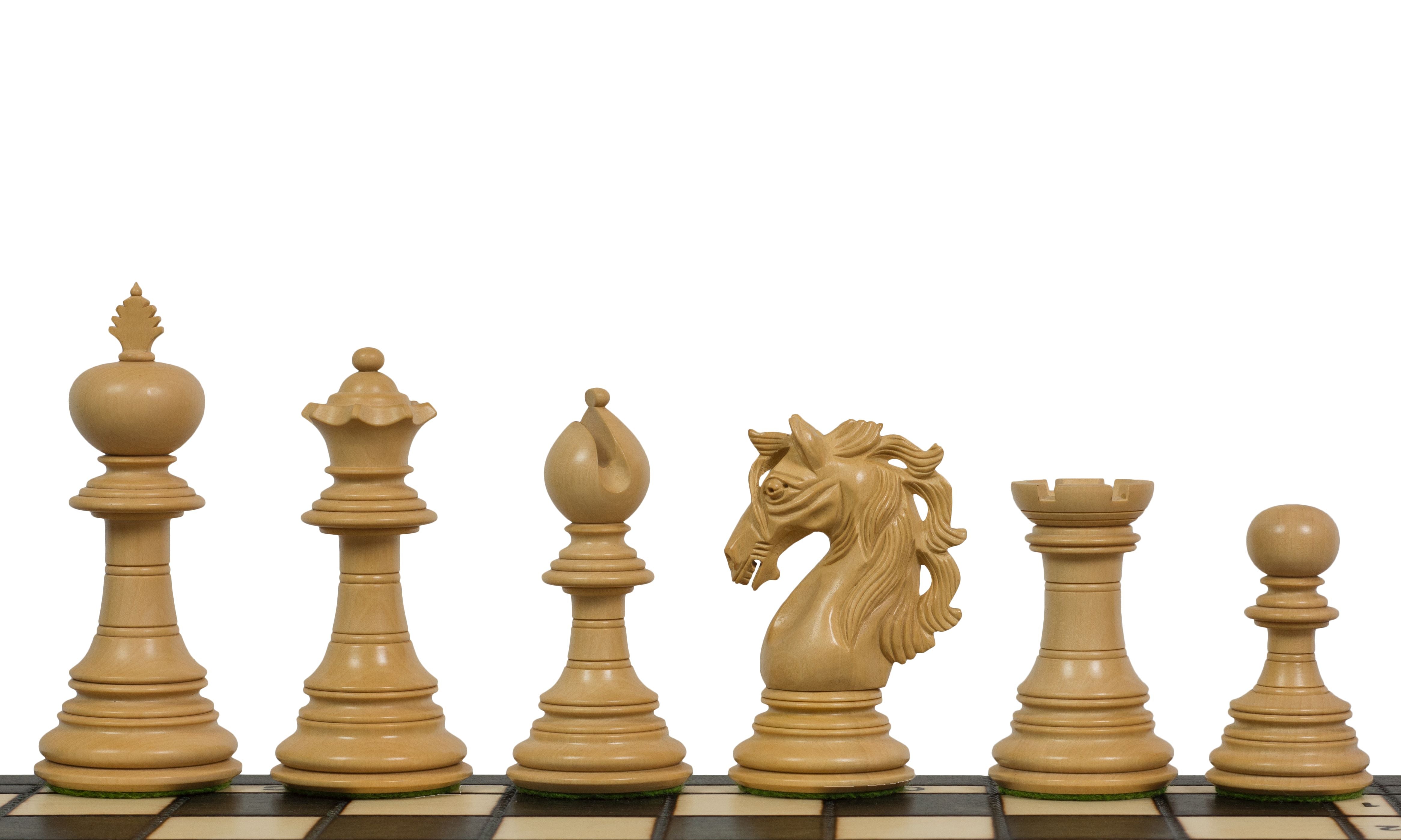 Chiffres d'échecs Adios 4" en ébène/hêtre - 1abf778051ead832afac96aea56e6b42