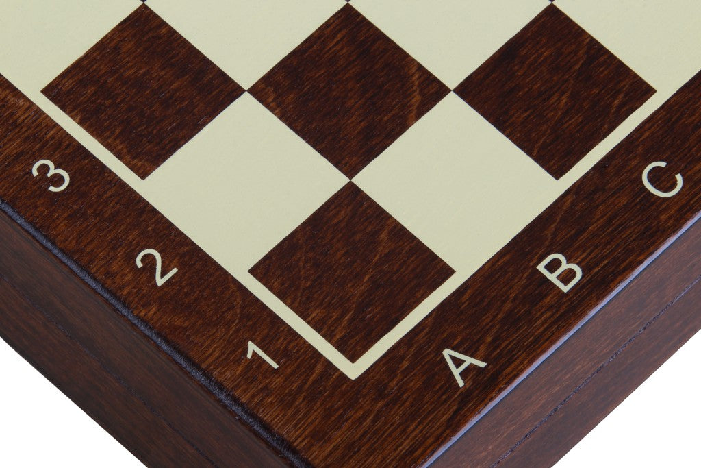 Juego de ajedrez escolar mini de madera marrón - Juego de ajedrez escolar mini de madera marrón