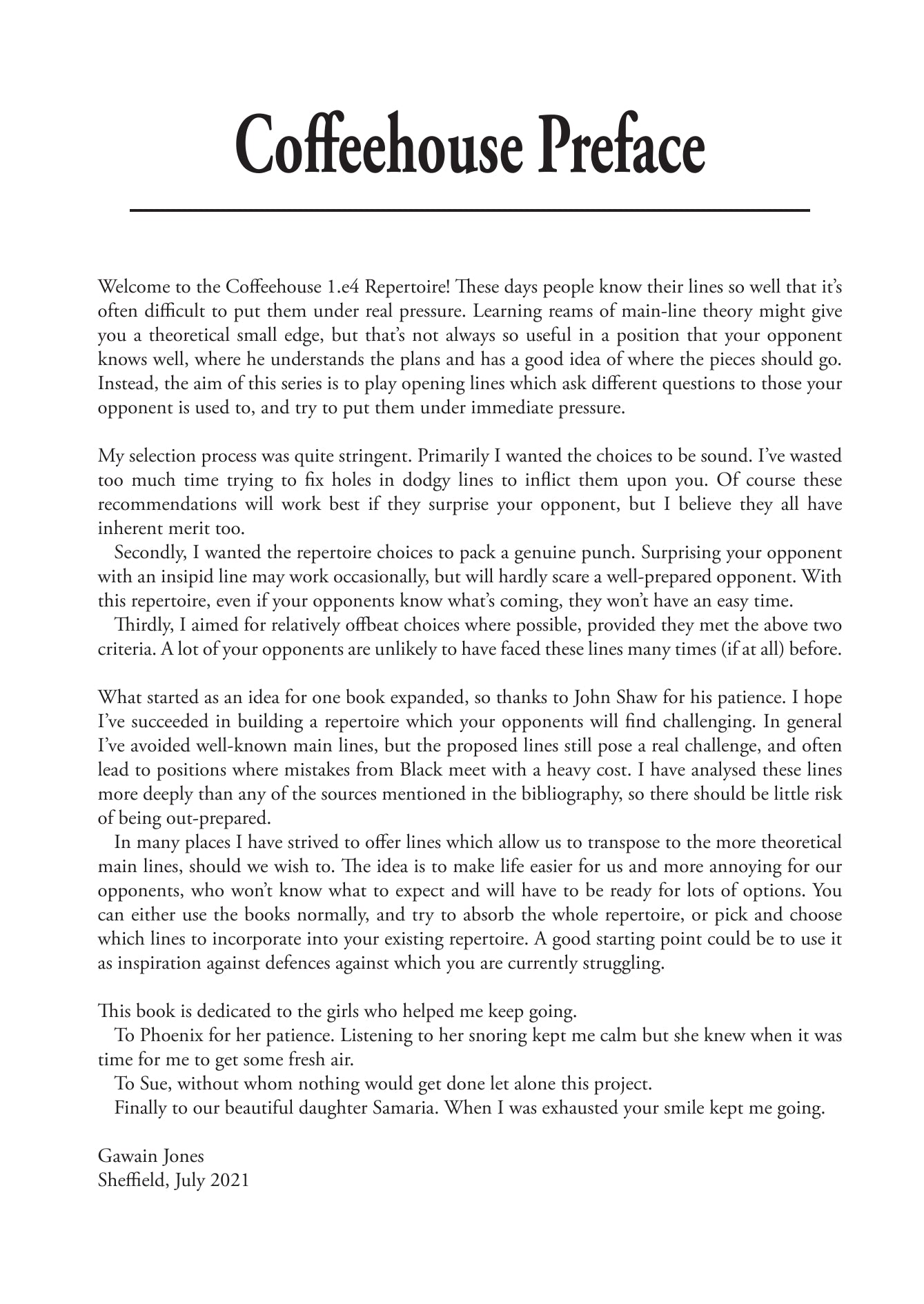 Coffeehouse Repertoire 1.e4 Volume 2 de Gawain Jones (broché) - Coffeehouse Repertoire 1.e4 Volume 2 de Gawain Jones (broché)
