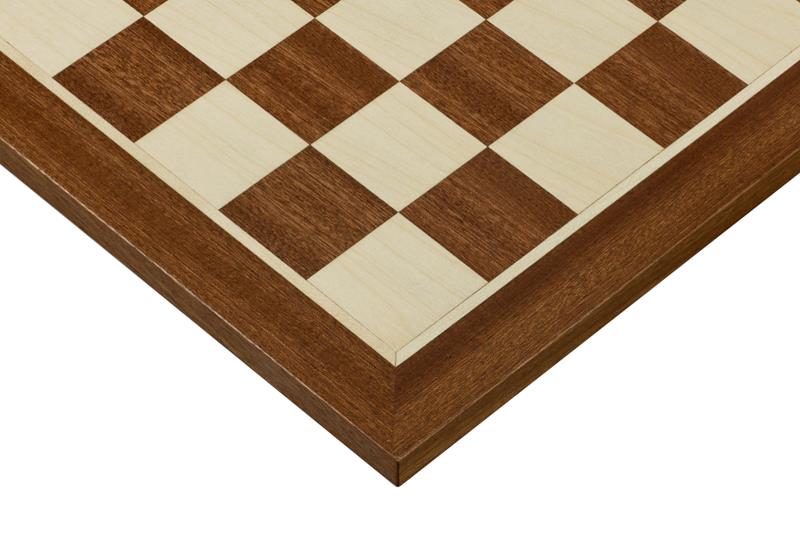 Échiquier 38 mm (sans description) acajou/jawor (marqueterie) - dd0ec18bb813964b9740c9a4c79d2e02