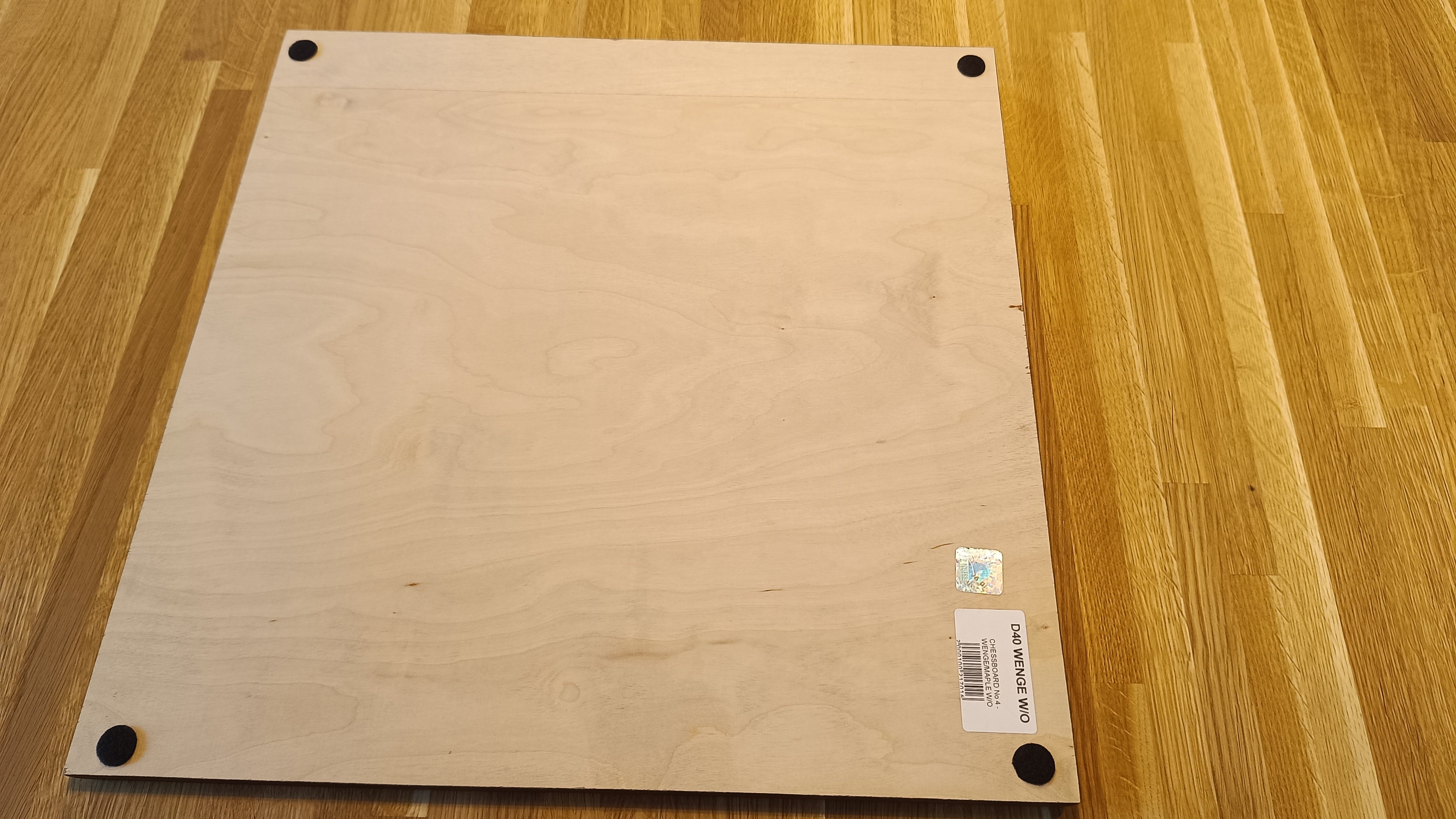 ÉCHIQUIER N°4 - WENGÉ/ÉRABLE SANS - 5b98c58b3f4408f1b69e1c9eb8246c42