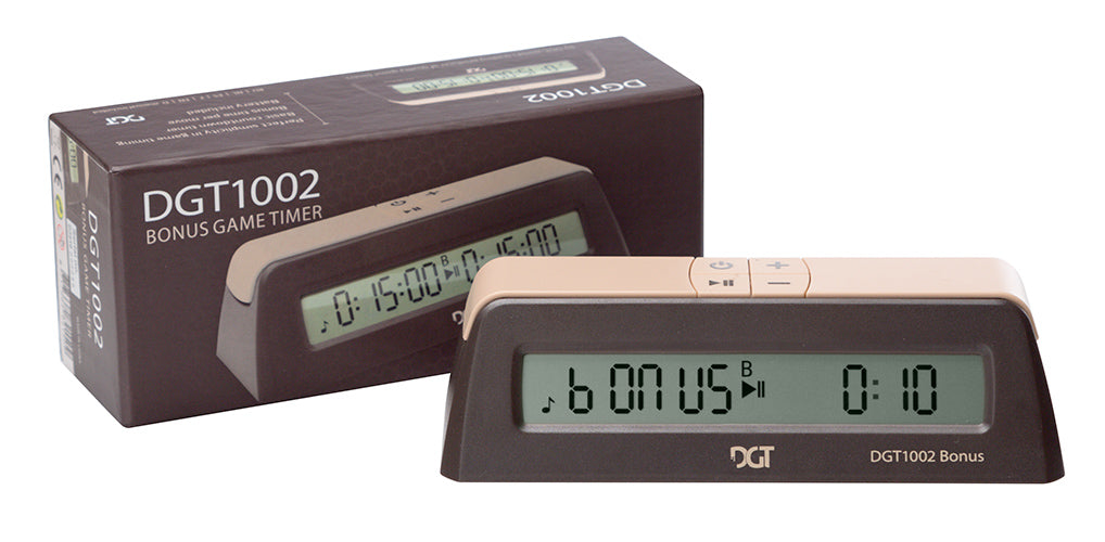Pendule électronique DGT 1002 Bonus - pour les écoles et les clubs - Pendule électronique DGT 1002 Bonus - pour les écoles et les clubs