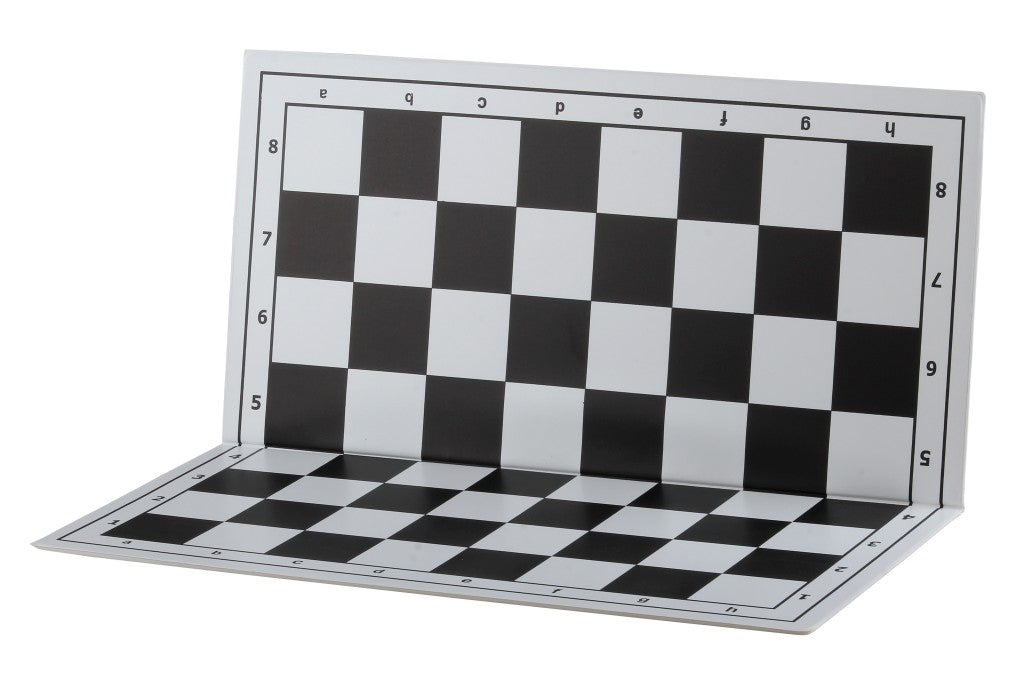 Échiquier plastique pliant en 2, noir et blanc - échiquier de tournoi de 36x36cm - db088372cf6ac67f4307b75c00e7884b