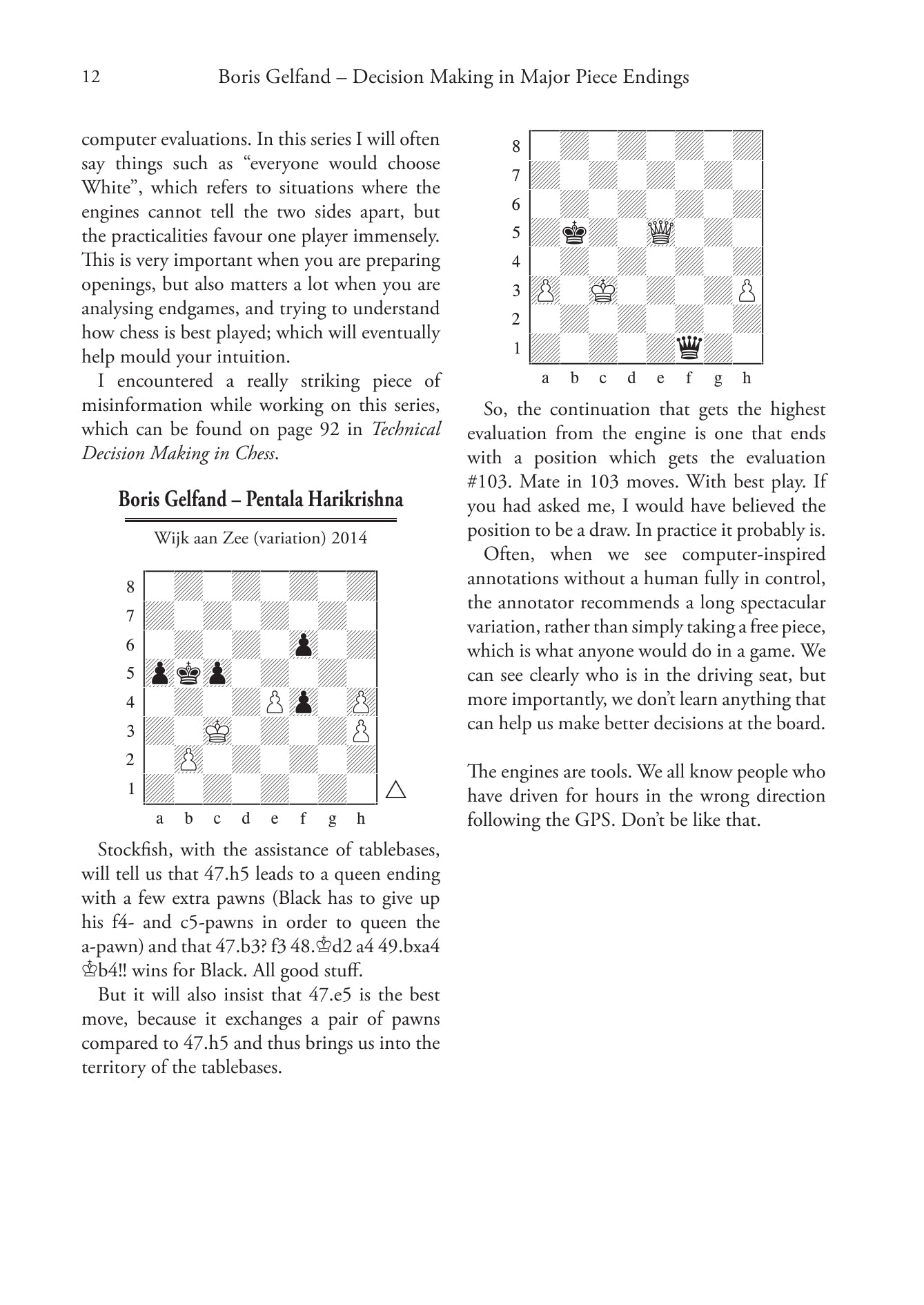 Décision Marey dans les finales majeures par Boris Gelfand (relié) - Décision Marey dans les finales majeures par Boris Gelfand (relié)