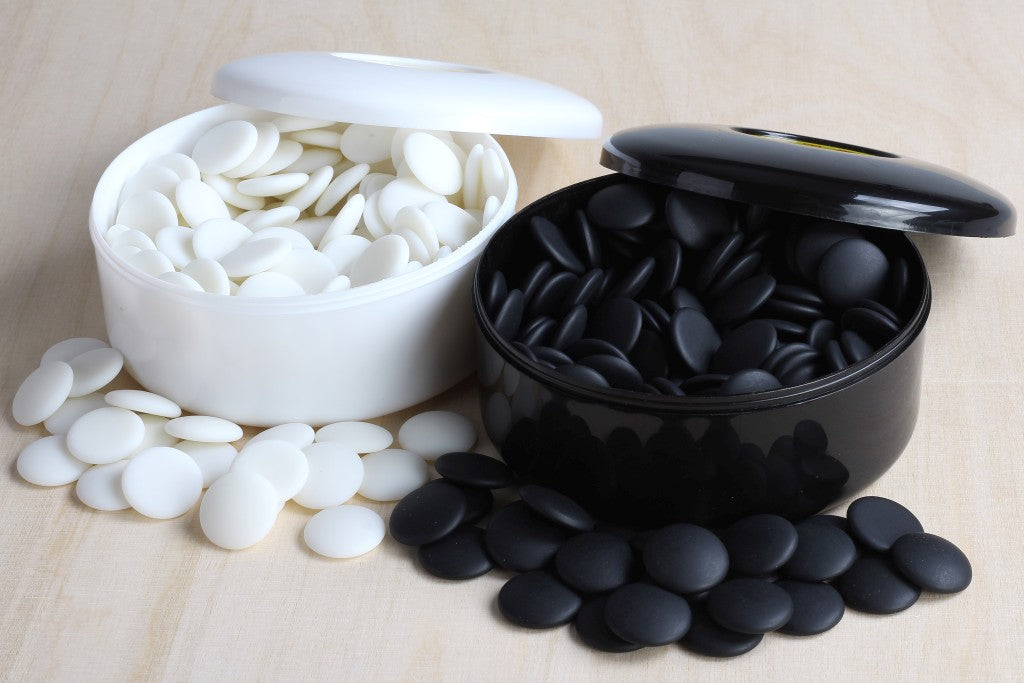 Jeu de Go - pierres de Go en resine - Bols noir et blanc - 303e288c985e0708a5dc0404623ab35e
