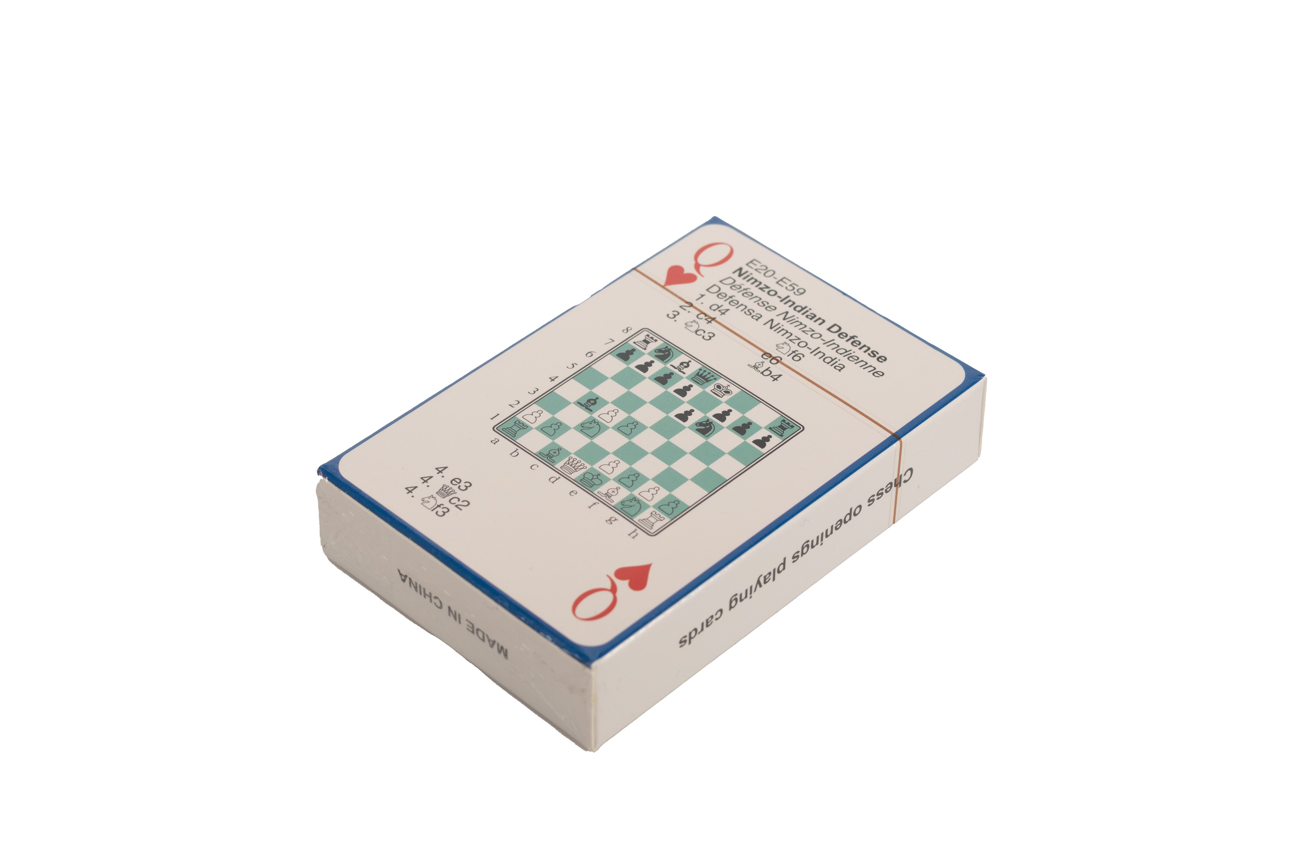 Cartes à jouer - Cartes Ouvertures d'Echecs - 7ffb071c173f4b76be57d7efc1fda823