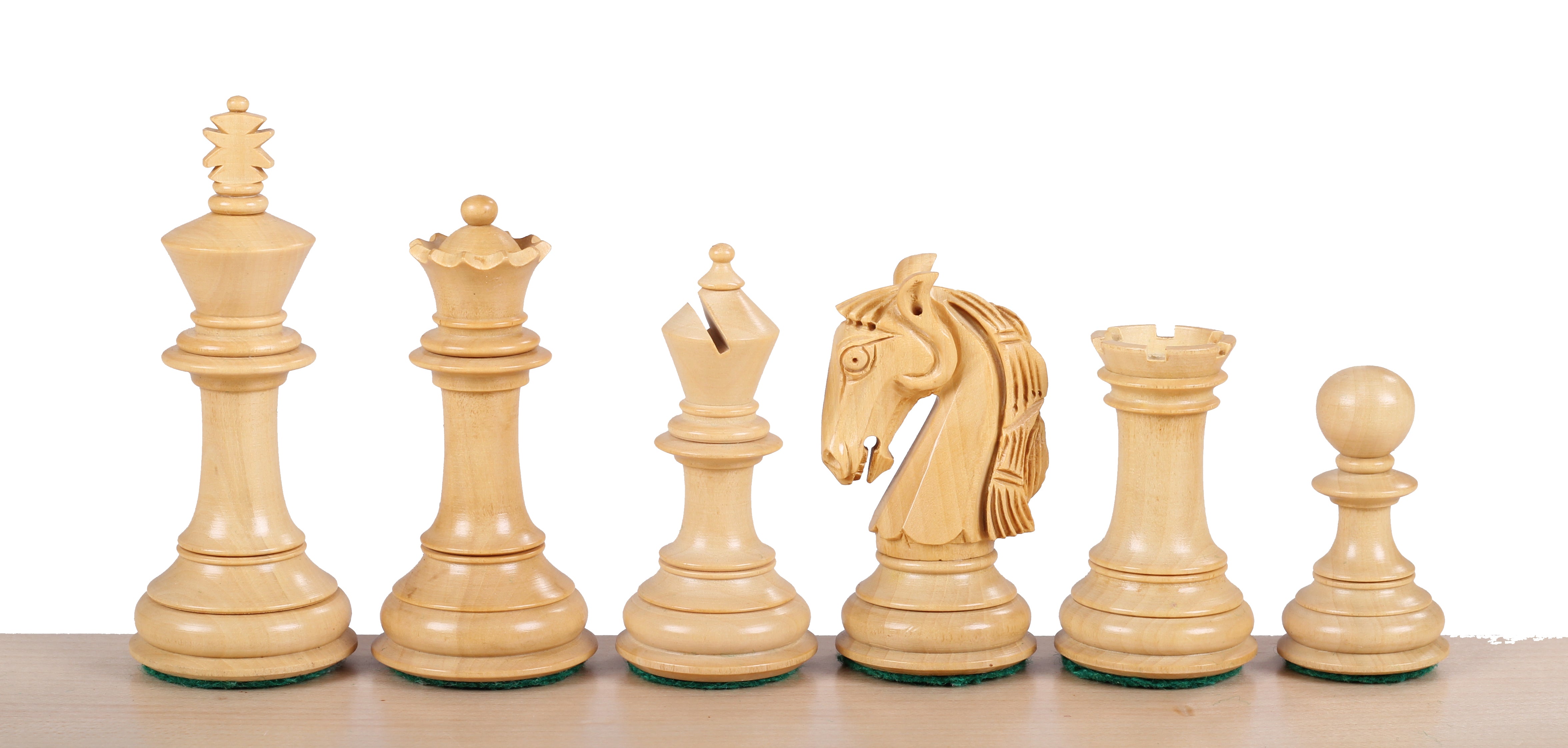 Pièces d'échecs Colombian en bois d'acacia et de buis - Taille 3,75'' - Pièces d'échecs Colombian en bois d'acacia et de buis - Taille 3,75''