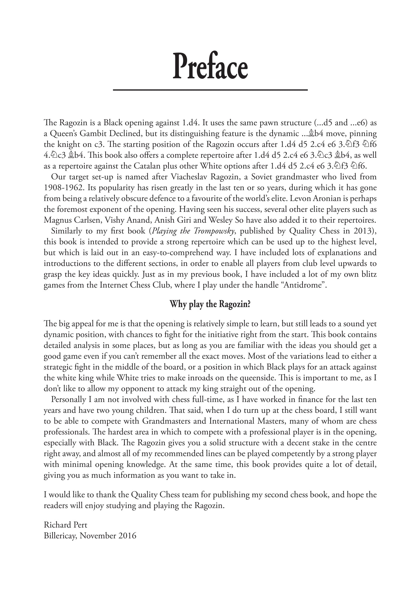 Jouer la Ragozin par Richard Pert (relié) - Jouer la Ragozin par Richard Pert (relié)