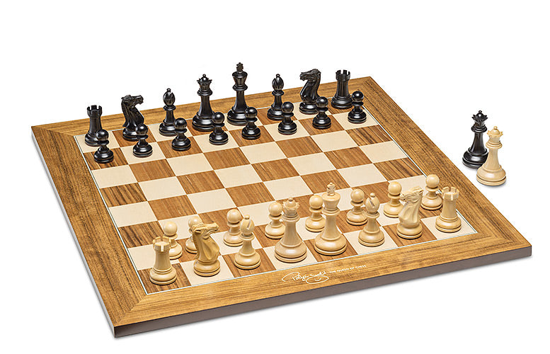 Échiquier Luxe Judit Polgar de Taille 5+ (aux cases de 55 mm) - Échiquier Luxe Judit Polgar de Taille 5+ (aux cases de 55 mm)