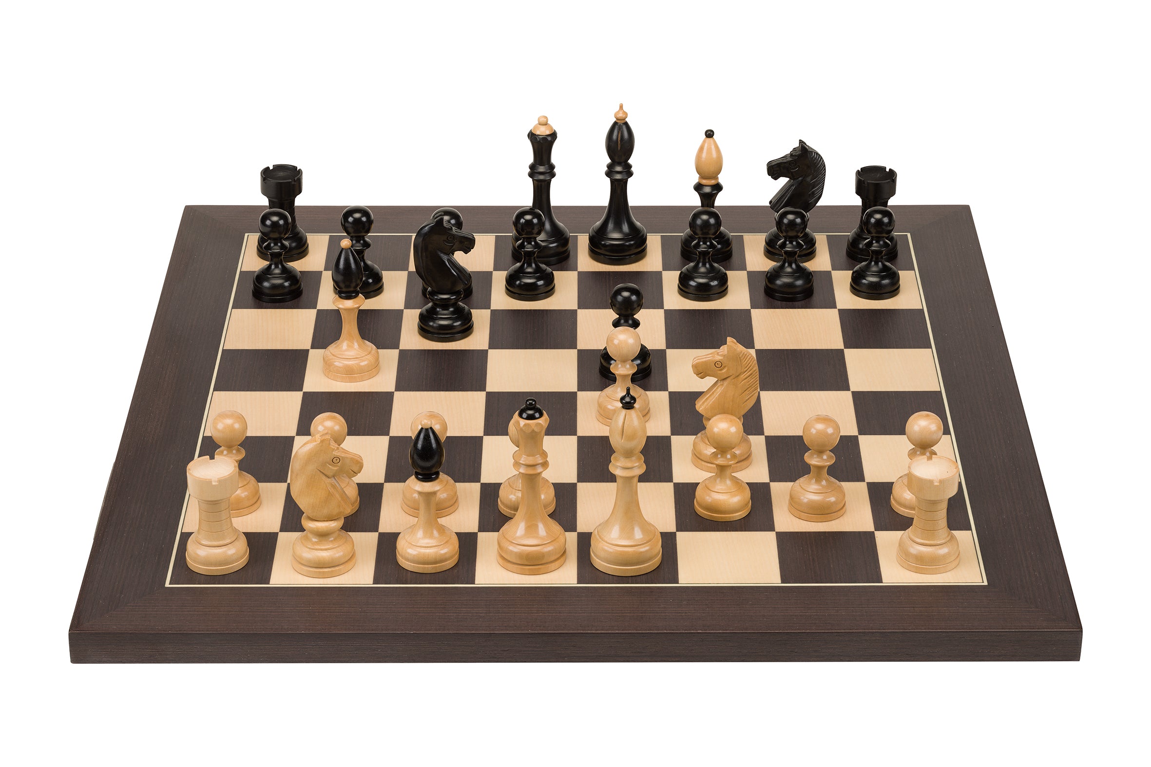 Pièces d'échecs en bois DGT "Czech Club" pour échiquiers électroniques - aa5e2d239c3373c7ac52cc1fcb51d843
