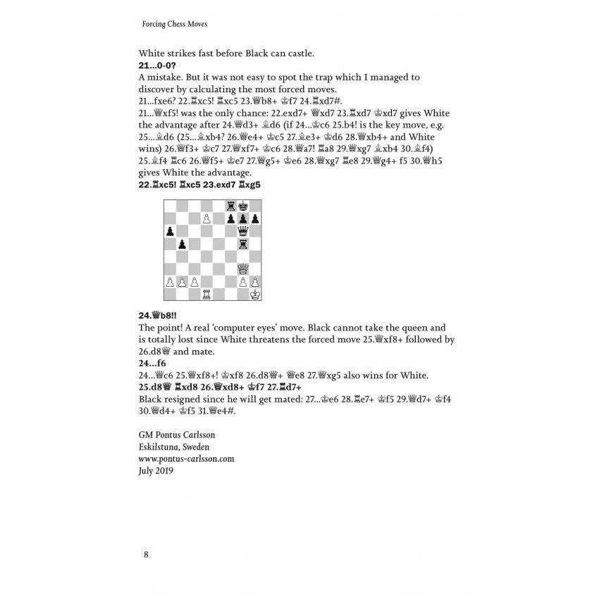 FORCING CHESS MOVES NOUVELLE 4ème édition - FORCING CHESS MOVES NOUVELLE 4ème édition