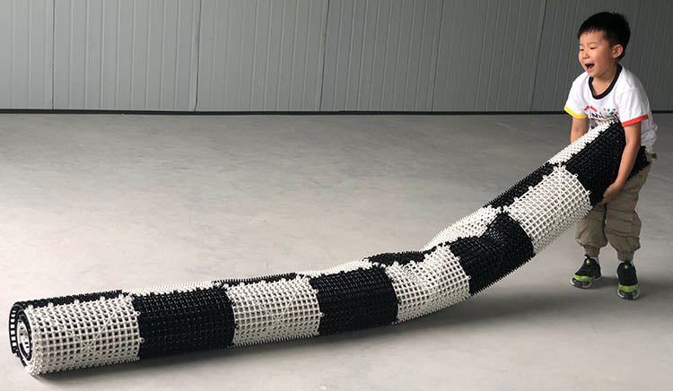 Échiquier en caoutchouc pour échecs et dames d'extérieur/de jardin (champ de 30 cm) - 7286456e66a6ca7604a62cd5fe39a862