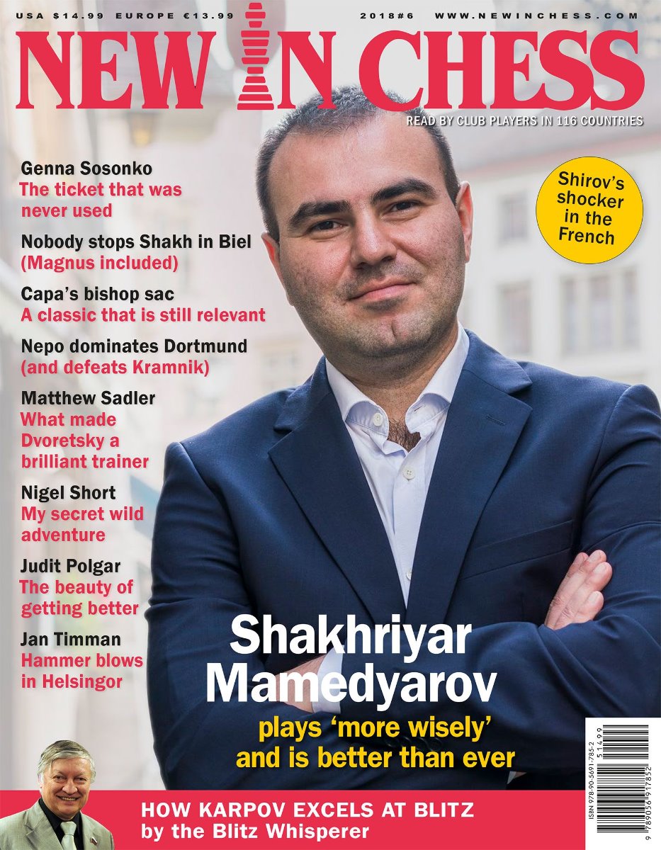 New In Chess 2018/6 : Le magazine du joueur de club - New In Chess 2018/6 : Le magazine du joueur de club