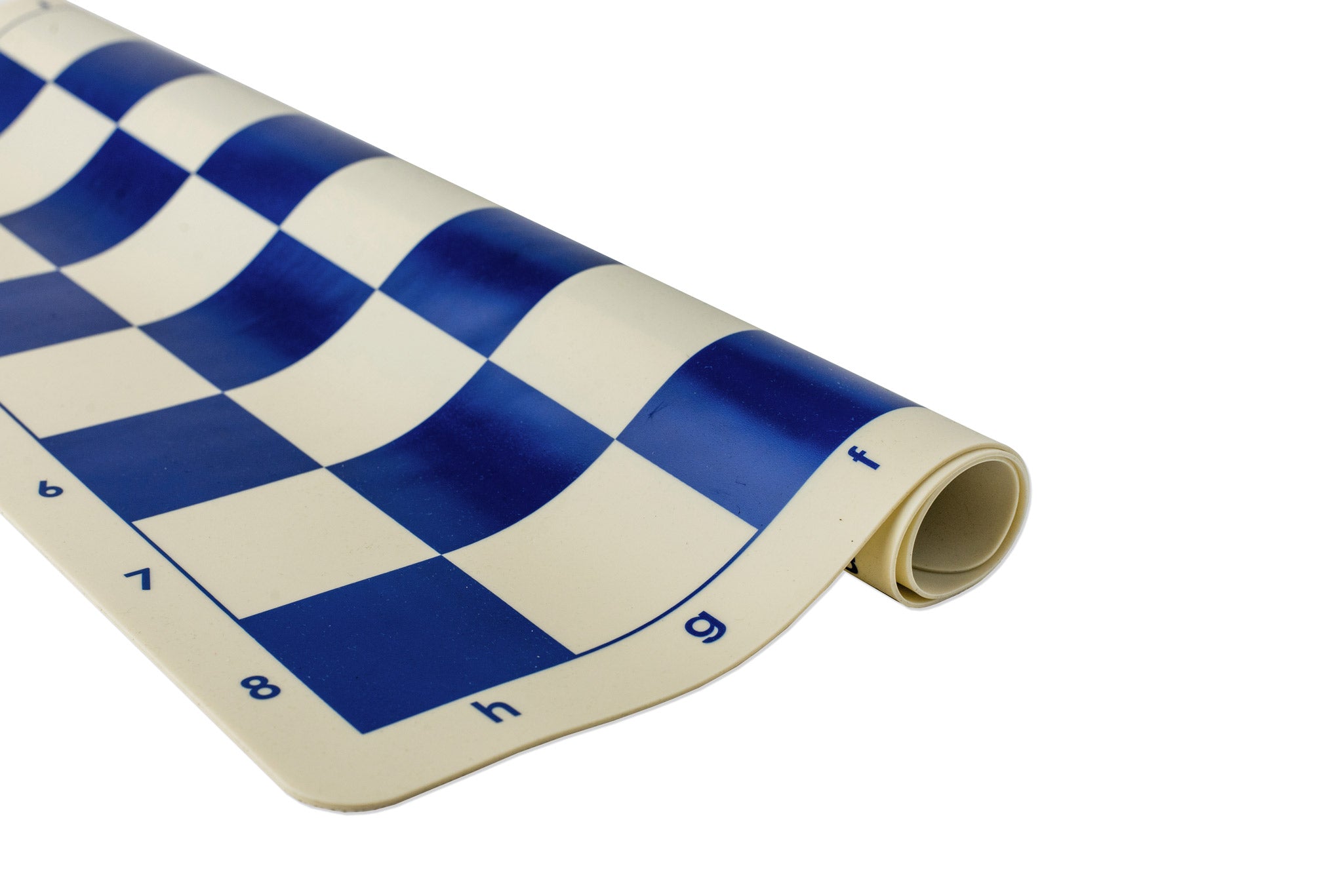 Échiquier bleu/blanc en silicone (cases 55mm) - taille 5+ - Échiquier bleu/blanc en silicone (cases 55mm) - taille 5+
