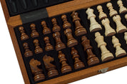 Magnetic CHESS SET 31cm (mahogany/maple)