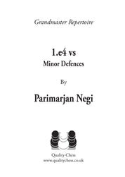 Grandmaster Repertoire - 1.e4 vs Minor Defences de Parimarjan Negi (broché)
