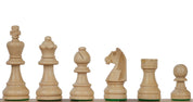 Les pièces d'échecs en bois STAUNTON de taille 5 avec 2 dames supplémentaires, en poly-sac