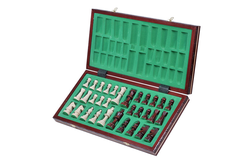 Jeu d'échecs CONSUL en bois de charme, de grande taille (48 x 48cm) - Ensemble Complet - 8653f01685365b00fd3a928af1202431