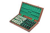 Juego de ajedrez de madera plegable Gran Maestro 50 x 50 cm