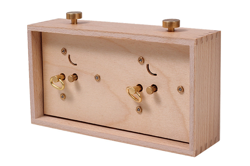 Pendule BHB en bois claire de grande taille sans support - Pendule traditionnelle mécanique - bf42bf694085756a3e8ec2bc96958858