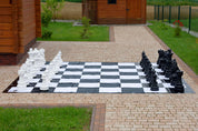 Plastic giant chess pieces (king height 74 cm)