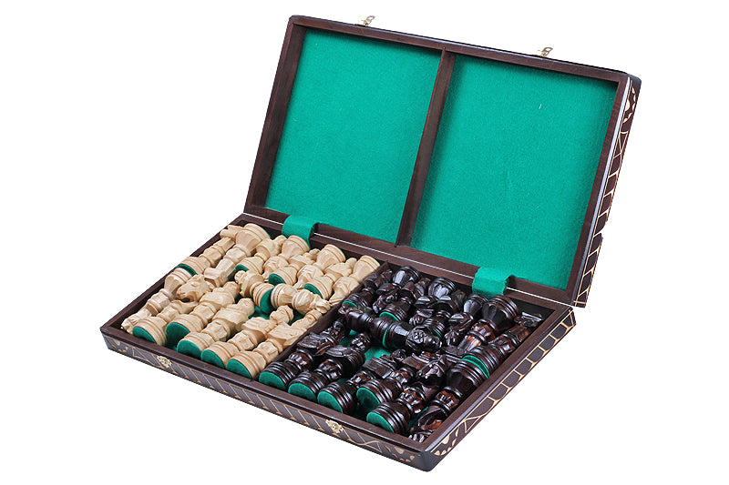 Jeu d'Echecs GLADIATEUR en bois de tilleul, de grande taille (59 x 59cm) - Ensemble Complet - 6c74ebde6ac6e4a7f5b3d07a0757c533