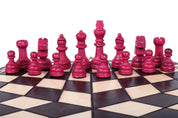 Jeu d'échecs en bois YALTA 3 Joueurs de taille moyenne (40 x 35 cm)