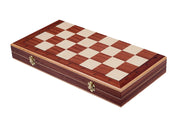 Juego de ajedrez de madera plegable Gran Maestro 50 x 50 cm