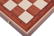 Juego de ajedrez de madera plegable Gran Maestro 50 x 50 cm