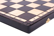 Juego de ajedrez de madera Rajastán 47 x 46,5 cm